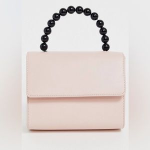 My Accessories London Exclusive beaded Handle across Body Mini Bag